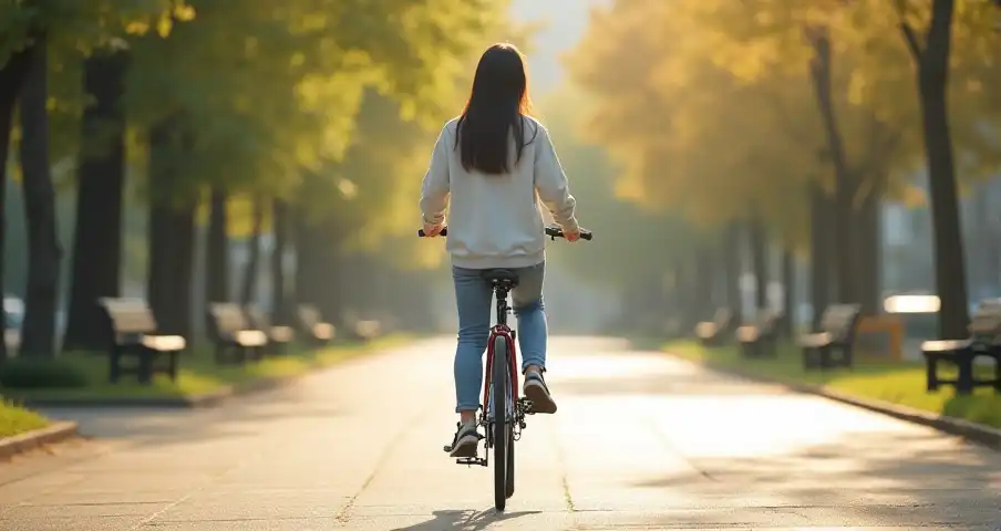 自転車 安定の秘密