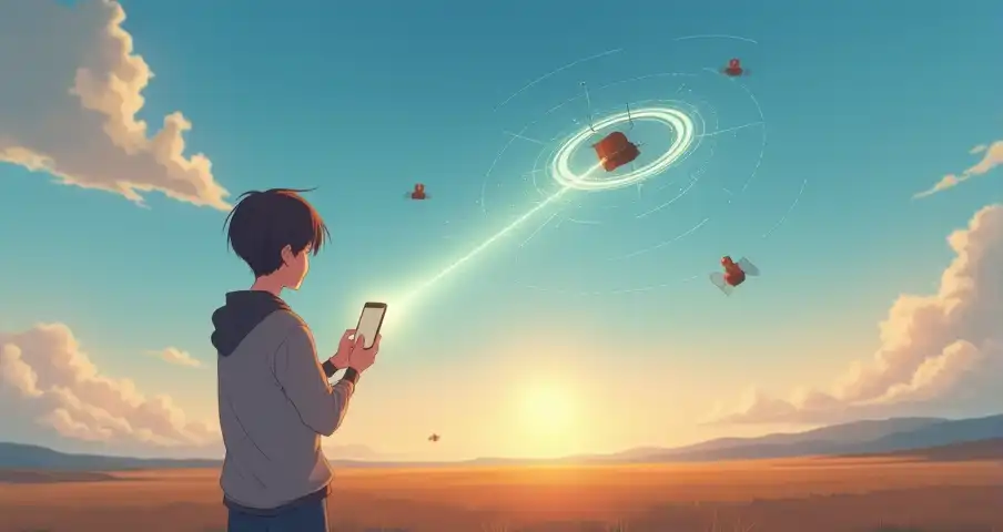 スマホはどうやってGPS衛星の信号を掴む