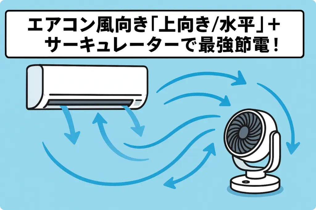サーキュレーターと併用