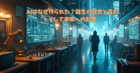 AIはなぜ作られた？イメージ