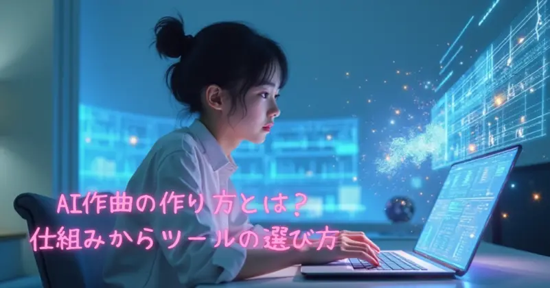 AI作曲の作り方とは？