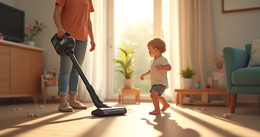 子育て家庭の時短掃除アイデア集