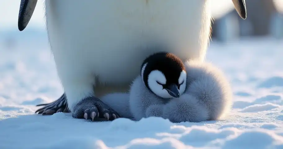 コウテイペンギンのヒナの秘密