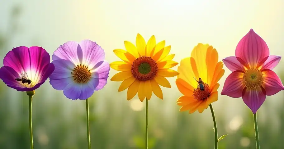 花の形の多様性