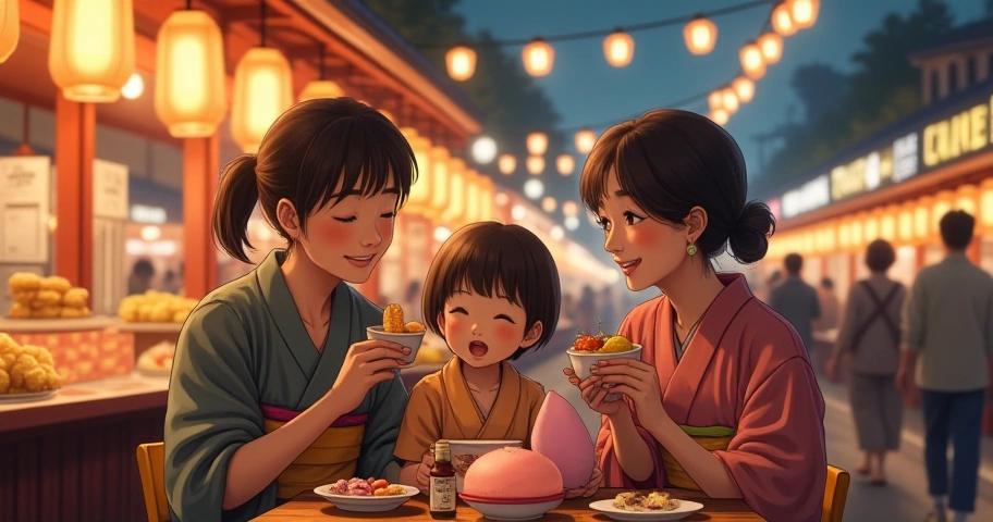 子供と最高の夏祭りの思い出