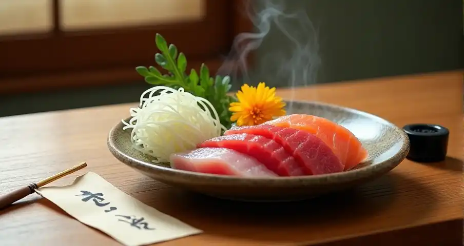 刺身のつまの由来