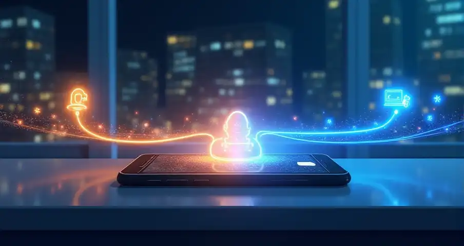 スマホの電話とネットの回線