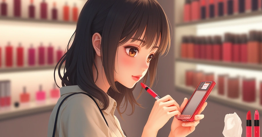 失敗しないリップの選び方と店舗での試し方のイメージ画像