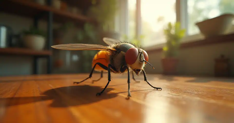 ハエが見ている世界は「スローモーション」