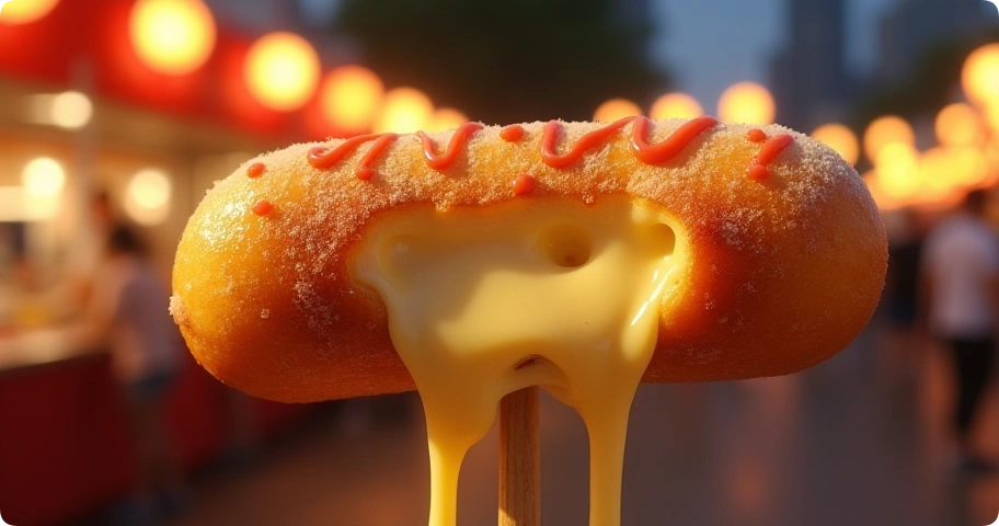 チーズハットグの画像