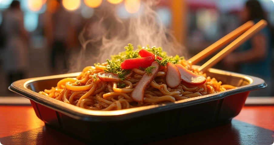 屋台の焼きそば