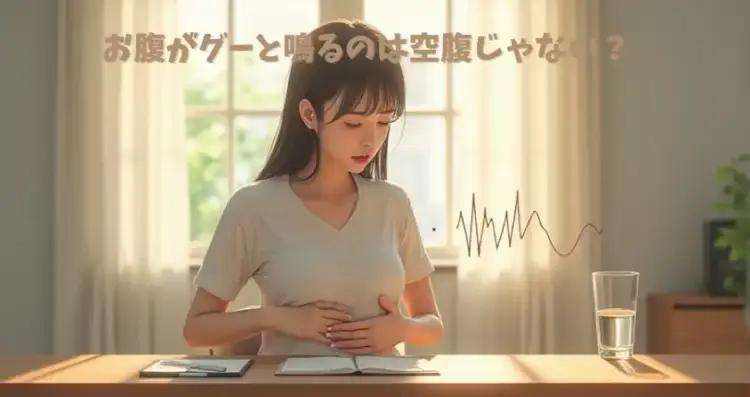 お腹がグーと鳴るのは空腹じゃない？