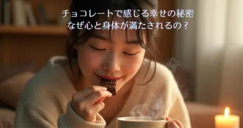 チョコレートで感じる幸せの秘密