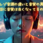 ハイレゾ音源の違いと音質の真実！-本当に音質は良くなってるの？