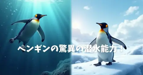 ペンギンの驚異の潜水能力！
