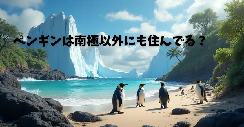 ペンギンは南極以外にも住んでる？