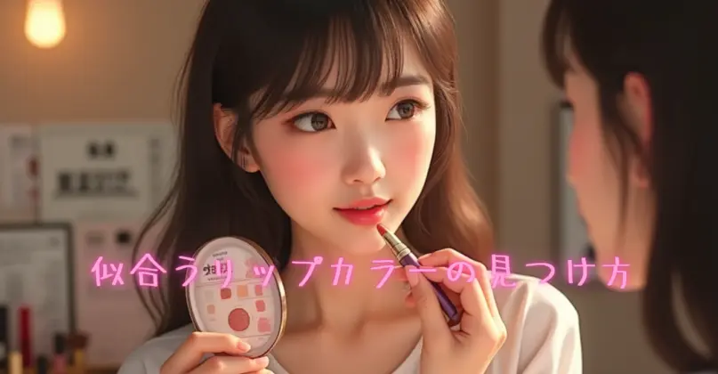 似合うリップカラーの見つけ方