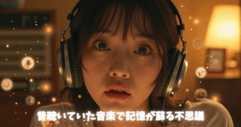 昔聴いていた音楽で記憶が蘇る不思議