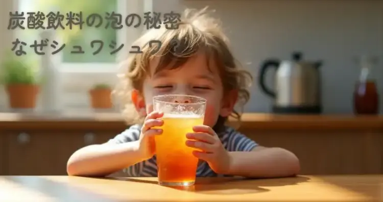炭酸飲料の泡