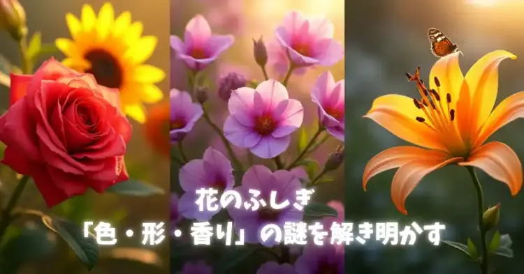 花のふしぎ-「色・形・香り」の謎を解き明かす