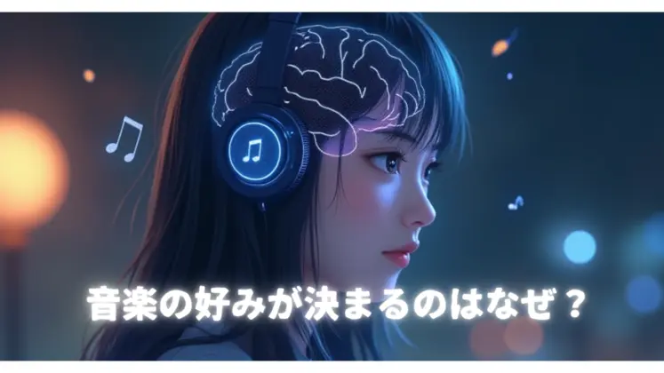 音楽の好みが決まるのはなぜ？