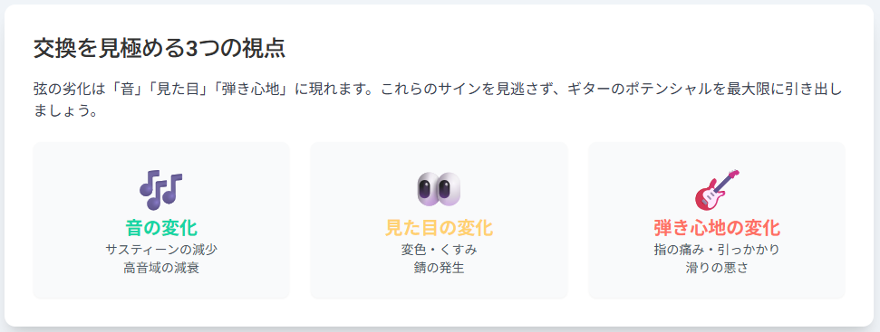交換を見極める3つの視点