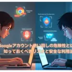 アカウント使い回しの危うさと正しい使い方の対比