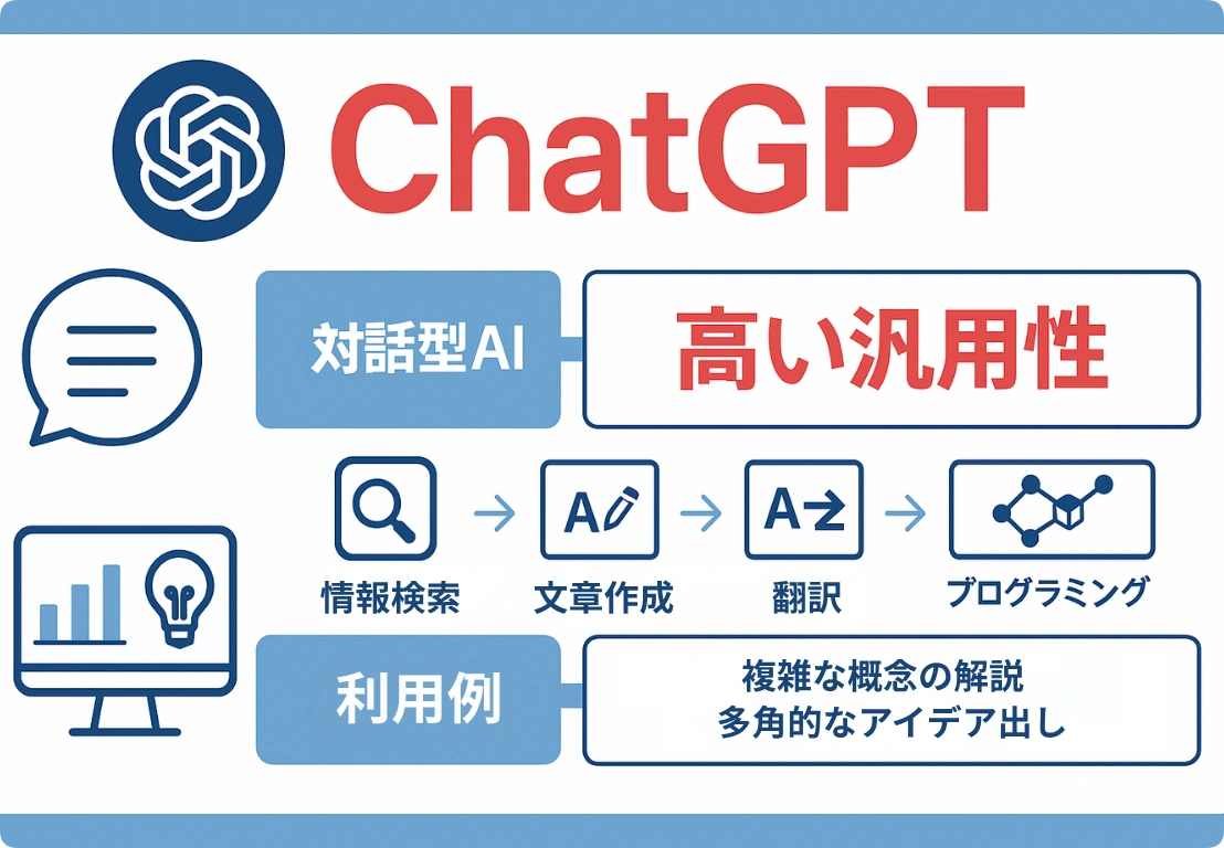 ChatGPTについての説明図解