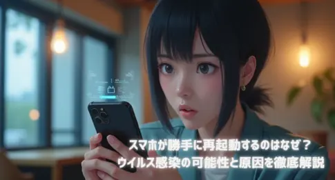 スマホが勝手に再起動するのはなぜ