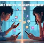 無料アプリの個人情報リスクのイメージ