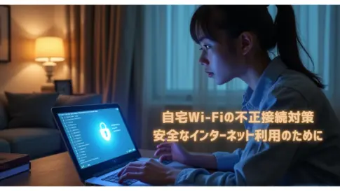 自宅Wi-Fiの不正接続対策