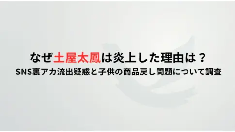 なぜ土屋太鳳は炎上した理由は？-SNS裏アカ流出疑惑と子供の商品戻し問題について調査