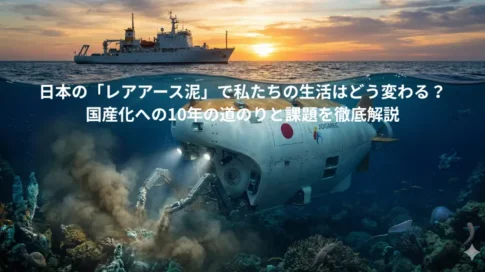 日本の「レアアース泥」で私たちの生活はどう変わる?国産化への10年の道のりと課題を徹底解説