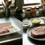 スーパーの特売ステーキ肉を重曹や料理酒などの裏ワザで柔らかくする下ごしらえの比較