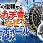 自転車の後輪からカチカチ音がする理由とフリーホイールの仕組みを解説する画像